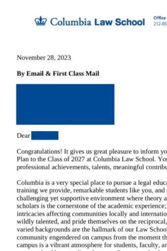 哥大 | 勇奪T6法學(xué)院JD Offer，智友幫我勇敢鎖定名校